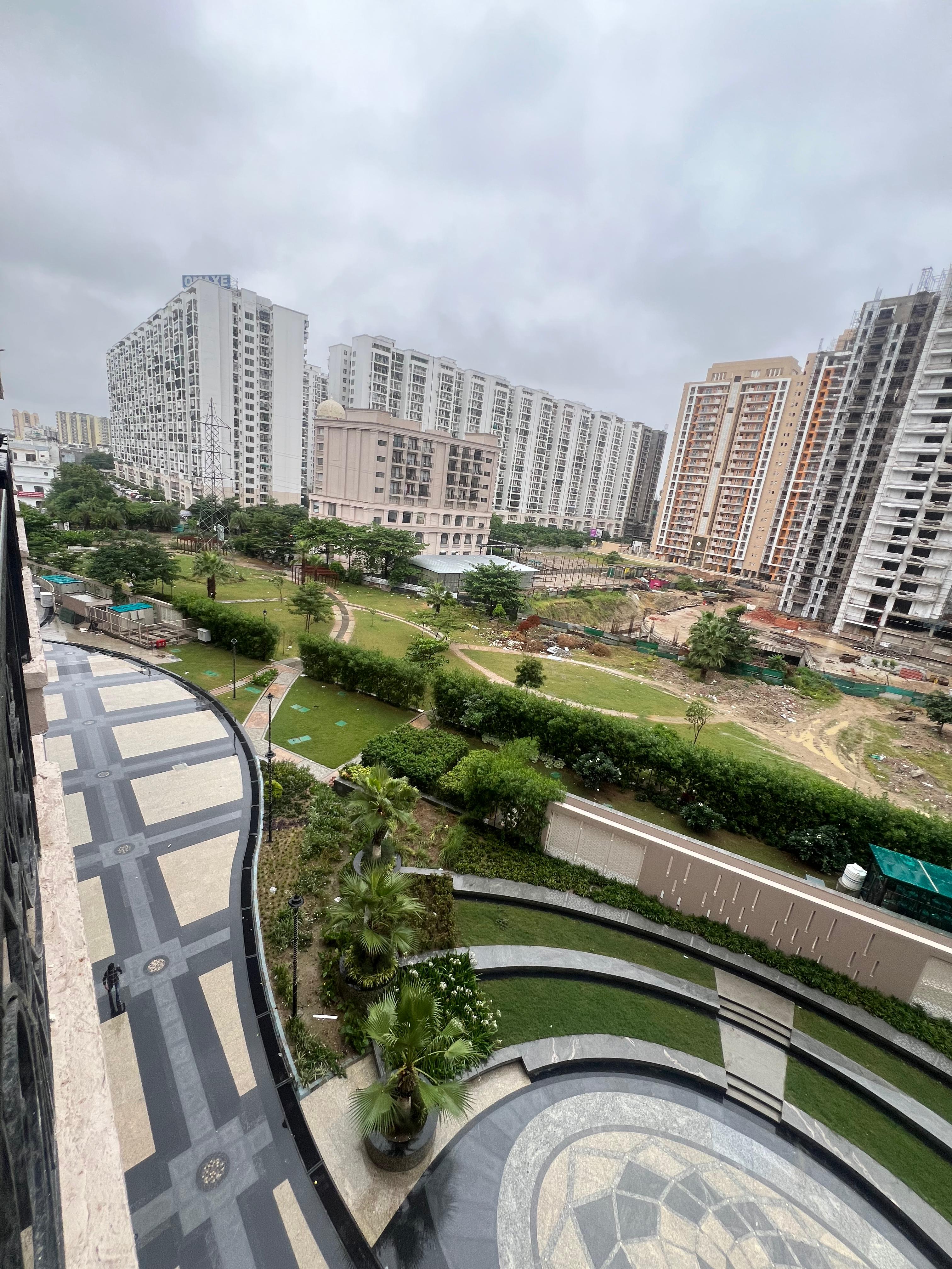 Balcony view of OMAXE complex